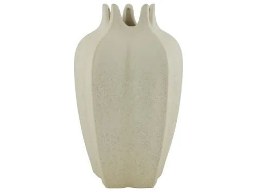 Decofinder, Decofinder Vase Keramik, Weiss H: 30 cm  | Schubiger Möbel