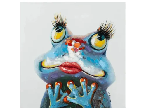 image LAND Bild Verliebter Frosch Braun | Schubiger Möbel