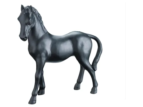 Abhika, Abhika Figur Folen Schwarz H: 23 cm  | Schubiger Möbel