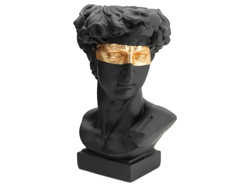 Abhika, Abhika Figur Adonis Schwarz/gold H: 64 cm  | Schubiger Möbel