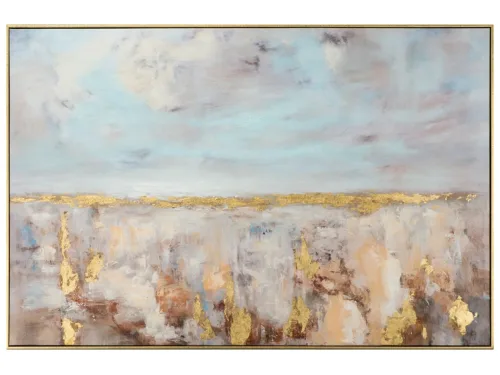 image LAND Bild mit Rahmen Goldener Horizont  | Schubiger Möbel