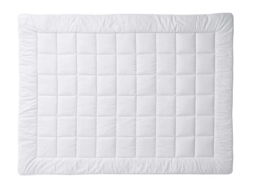 Billerbeck, Billerbeck Schurwollduvet Meisterklasse Uno Weiss Baumwolle 160 cm 210 cm Schurwolle - Schurwollduvet