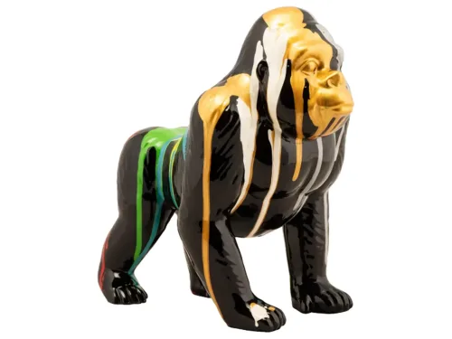 image LAND Skulptur Bunter Gorilla  | Schubiger Möbel