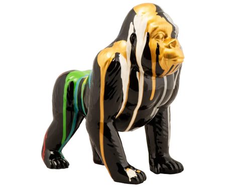 image LAND Skulptur Bunter Gorilla  | Schubiger Möbel