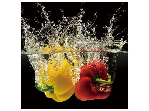 image LAND Digitaldruck auf Glas Splash Paprika  | Schubiger Möbel