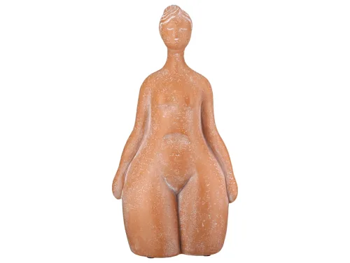 Gilde, Gilde Figur Marcelle Orange H: 34 cm  | Schubiger Möbel