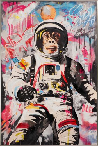 image LAND Gemälde Wire to The Moon  | Schubiger Möbel