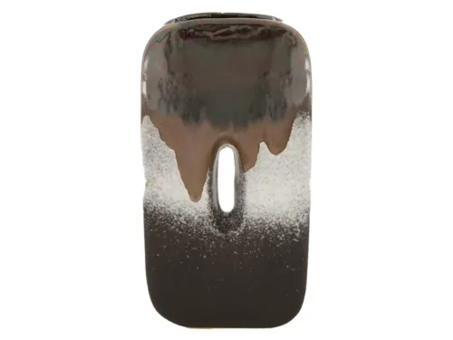 Dijk, Dijk Vase Keramik Hellblau-Grau H: 25 cm  | Schubiger Möbel