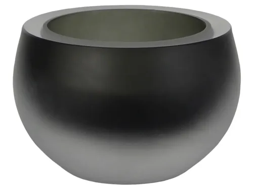 Kaheku, Kaheku Windlicht Olson Grau/matt H: 6 cm  | Schubiger Möbel