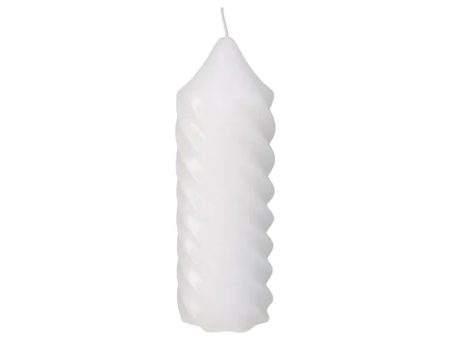 Kersten, Kersten Kerze Spirale Weiss H: 20 cm  | Schubiger Möbel