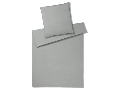 Elegante, Elegante Bettwäsche Crisp, Stone  | Schubiger Möbel