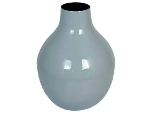 Kaheku, Kaheku Vase Morelia Hellgrau H: 27 cm  | Schubiger Möbel