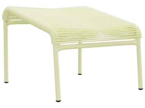 Schubiger Möbel, Schaffner Spaghetti-Fuss-Hocker Säntis Weiss | Schubiger Möbel