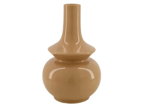 Dijk, Dijk Vase Pagode, Braun H: 28 cm  | Schubiger Möbel