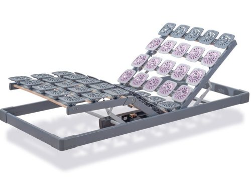 Tempur, Einlegerahmen Tempur Premium Flex 2000 Grau Holz 100 x 200 cm - Einlegerahmen