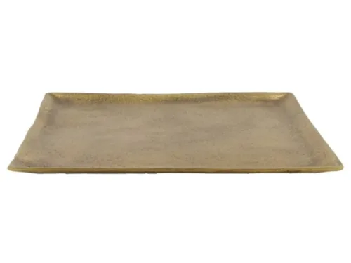 Decofinder, Decofinder Teller Aluminium Gold D: 25 cm  | Schubiger Möbel
