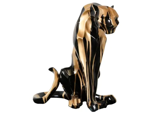 image LAND Skulptur Sitzender Panther  | Schubiger Möbel