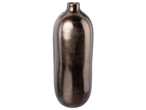 Gasper, Gasper Vase Flaschenform, Anthrazit H: 50 cm  | Schubiger Möbel