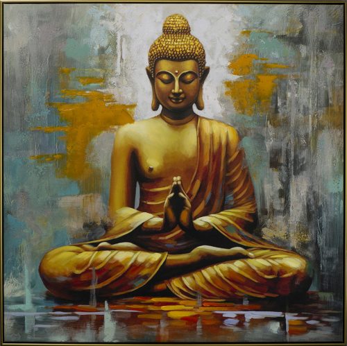image LAND Gemälde Buddha Meditation  | Schubiger Möbel