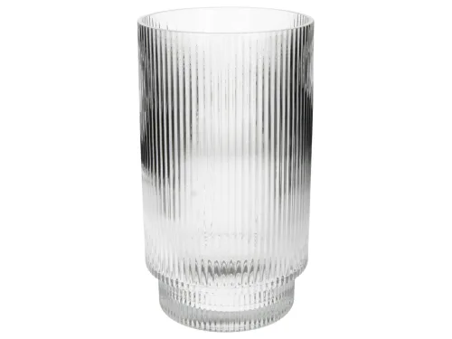 Kersten, Kersten Vase Stripe, Glas H: 28 cm  | Schubiger Möbel