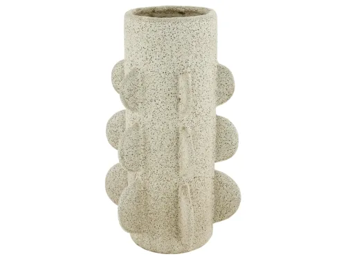 Decofinder, Decofinder Vase Keramik, Grau  | Schubiger Möbel