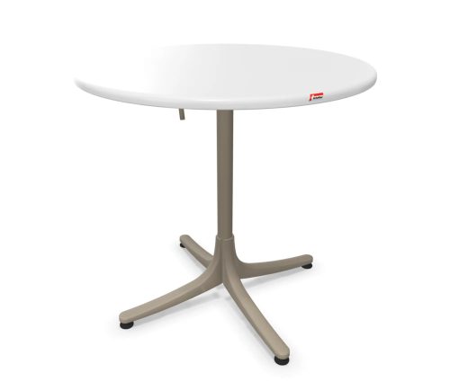 Schubiger Möbel, Schaffner Gartentisch Schaffhausen Rund Beige | Schubiger Möbel