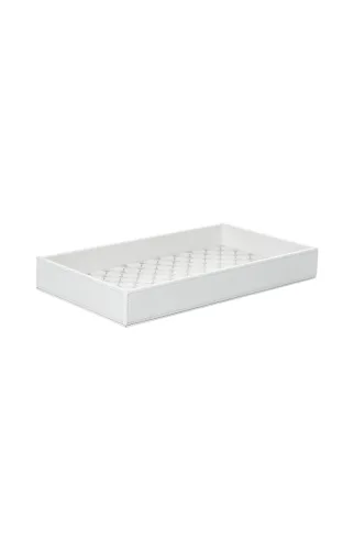 Joop Tablett Grösse m, Weiss/grau H: 4 cm  | Schubiger Möbel