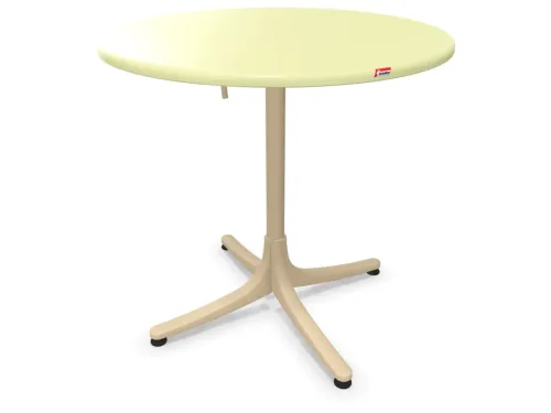 Schubiger Möbel, Schaffner Gartentisch Schaffhausen Rund Beige | Schubiger Möbel