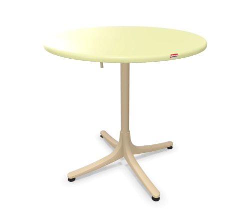 Schubiger Möbel, Schaffner Gartentisch Schaffhausen Rund Beige | Schubiger Möbel