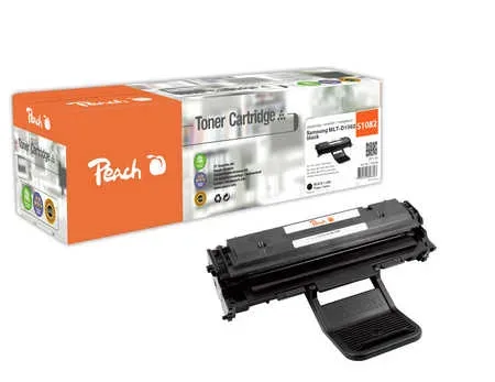 Peach, Peach S1082 Toner bk ersetzt Samsung MLT-D1082S/ELS, SU781A für z.B. Samsung ML -1640, Samsung ML -1641, Samsung ML -1645, Samsung ML -2240