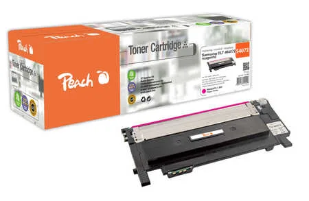Peach, Peach S4072 Toner ma ersetzt Samsung CLT-M4072S/ELS, SU262A für z.B. Samsung CLP -320, Samsung CLP -320 N, Samsung CLP -325, Samsung CLP -325 N