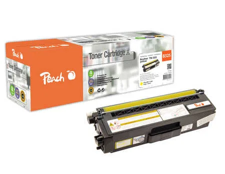 Peach, Peach B325 y Toner ye ersetzt Brother TN-325y für z.B. Brother DCP -9055 CDN, Brother DCP -9270 CDN, Brother HL -4100, Brother HL -4140 CN
