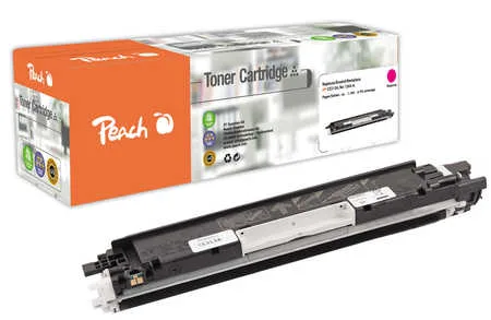 Peach, Peach HP 126 AM Toner ma ersetzt HP No. 126A M, CE313A für z.B. HP TopShot LaserJet Pro M 275 nw, HP Color LaserJet Pro CP 1000