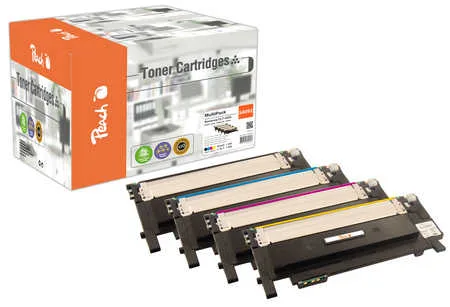 Peach, Peach S4092 4 Toner (bk, c/m/y) ersetzt Samsung CLT-P4092C/ELS, SU392A für z.B. Samsung CLP -310, Samsung CLP -310 N, Samsung CLP -315