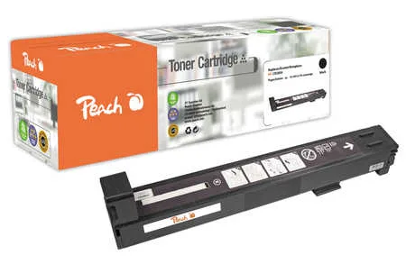 Peach, Peach HP 823 ABK Toner bk ersetzt HP No. 823A BK, CB380A für z.B. HP Color LaserJet CP 6000, HP Color LaserJet CP 6015 DE