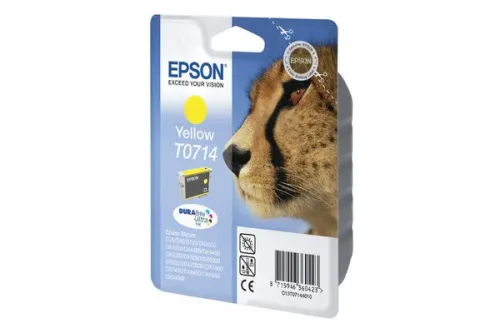 Epson, Epson E714y Druckerpatronen XL ye - Epson T0714 y, C13T07144010 für z.B. Epson Stylus DX 7400, Epson Stylus SX 210, Epson Stylus D 120