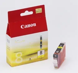Canon, Canon C8Y Druckerpatronen ye - Canon CLI-8Y, 0623B001, 0623B026 für z.B. Canon Pixma IP 5200, Canon Pixma IP 3300, Canon Pixma IP 3500