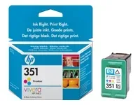 HP H351 Druckerpatronen col - HP No. 351, CB337EE für z.B. HP DeskJet D 4200, HP DeskJet D 4260, HP DeskJet D 4300, HP DeskJet D 4360