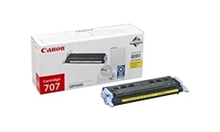Canon, Canon C707Y Toner ye - Canon CRG-707Y, 9421A004  für z.B. Canon ISensys LBP -5000, Canon ISensys LBP -5100, Canon Lasershot LBP -5000