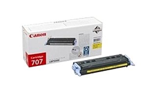 Canon, Canon 707 Original Tonerkartusche Gelb