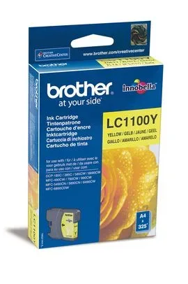 Brother, Brother B1100Y Druckerpatronen XL ye - Brother LC-1100Y für z.B. Brother DCP -185 C, Brother DCP -380, Brother DCP -383 C, Brother DCP -385 C