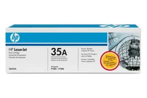 HP, HP H35ABK Toner bk - HP No. 35A BK, CB435A für z.B. HP LaserJet P 1005, HP LaserJet P 1006, HP LaserJet P 1007, HP LaserJet P 1008