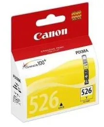 Canon, Canon C526Y Druckerpatronen ye - Canon CLI-526Y, 4543B001, 4543B006 für z.B. Canon Pixma MG 5150, Canon Pixma MG 5350, Canon Pixma IP 4850