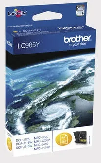 Brother, Brother B985y Druckerpatronen ye - Brother LC-985y für z.B. Brother DCPJ 125, Brother DCPJ 140 W, Brother DCPJ 315 W, Brother DCPJ 515 W