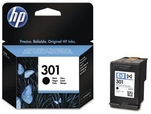 HP, HP 301 Original Tintenpatrone CH561EE Schwarz