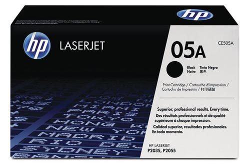 HP, HP 05A Original Tonerkartusche CE505A Schwarz