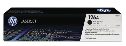 HP, HP 126A Original Tonerkartusche CE310A Schwarz