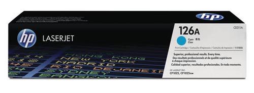 HP, HP Toner-Modul 126A cyan CE311A Color LJ Pro CP1025 1000 S.