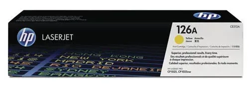 HP, HP H126AY Toner ye - HP No. 126A Y, CE312A für z.B. HP TopShot LaserJet Pro M 275 nw, HP Color LaserJet Pro CP 1000, HP LaserJet CP 1000