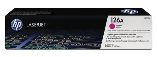 HP, HP H126AM Toner ma - HP No. 126A M, CE313A für z.B. HP TopShot LaserJet Pro M 275 nw, HP Color LaserJet Pro CP 1000, HP LaserJet CP 1000